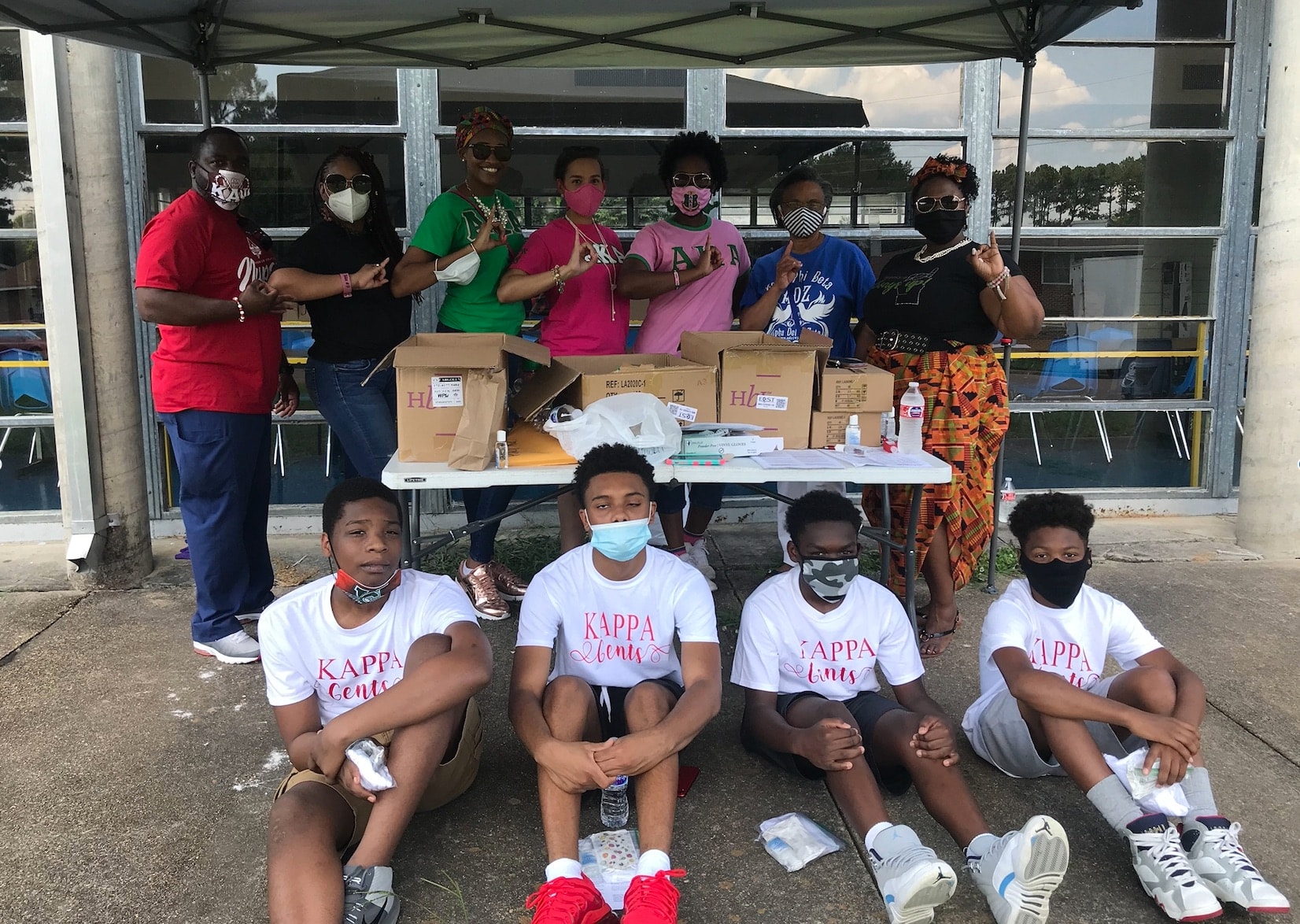 Kappa Gents youth outreach community event