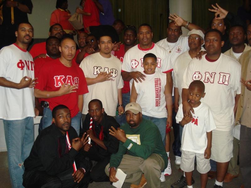 Brothers at Kappa Alpha Psi fraternity gathering